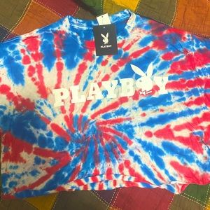 Playboy USA Crop Top Pacsun NWT